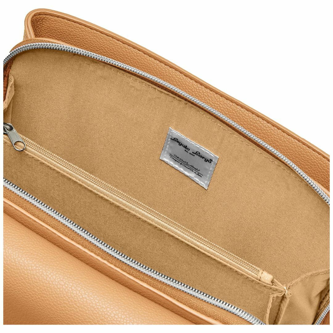 【色: イエロー】[レガートラルゴ] ミニショルダーバッグ 財布機能 A5 Lu レディースのバッグ(その他)の商品写真