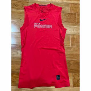 ナイキ(NIKE)の新品同様　NIKE Pro Group Power ノースリーブウェア　Sサイズ(トレーニング用品)