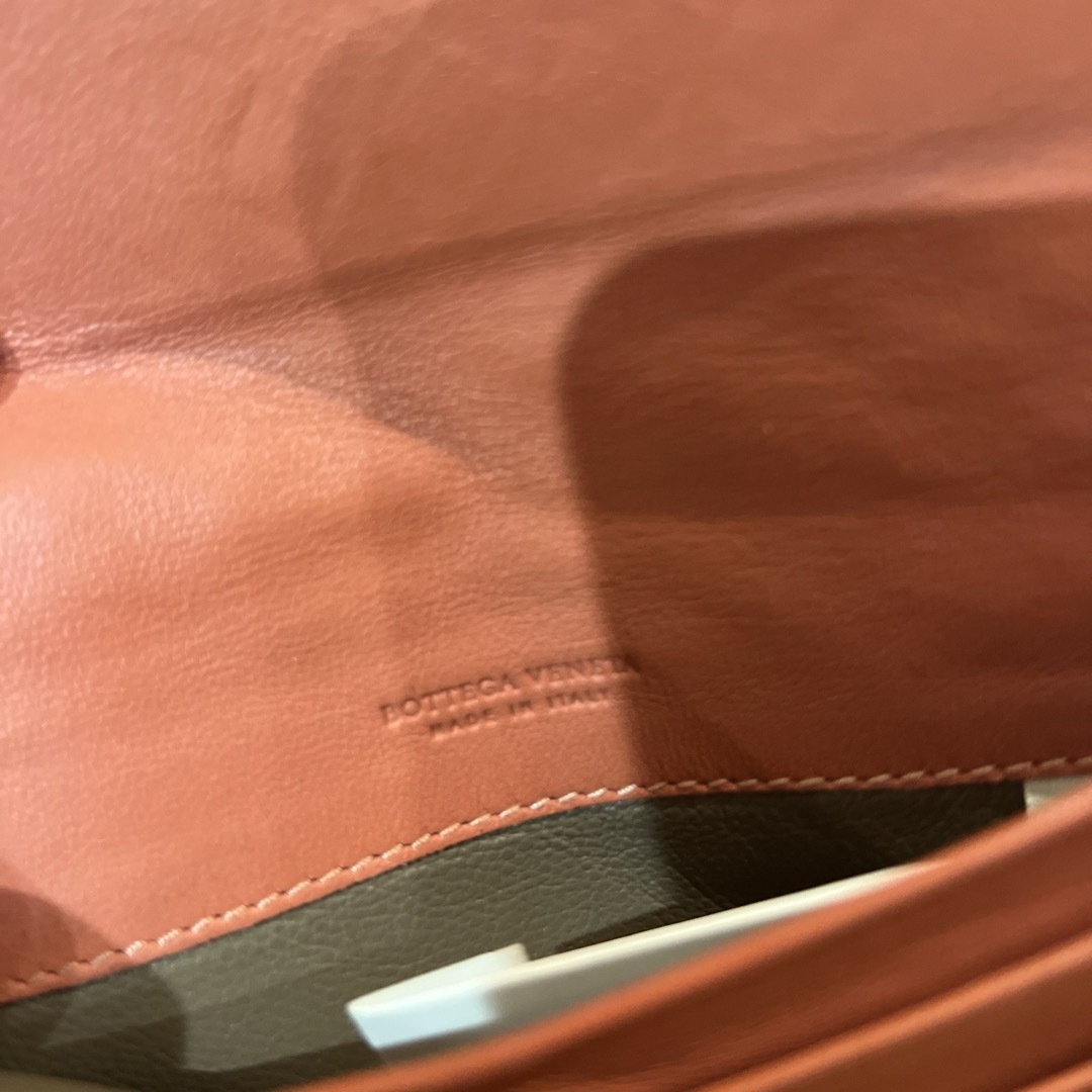 BOTTEGA VENETA - BOTTEGA VENETA ボッテガ パイソン オレンジ BOTTEGA VENETA - BOTTEGA VENETA ボッテガ パイソン オレンジ