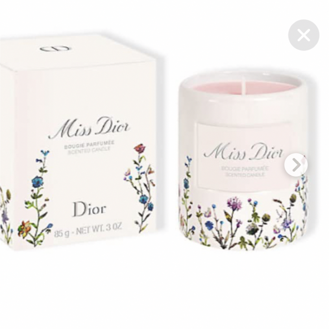 Christian Dior(クリスチャンディオール)の【新品未開封】Dior キャンドル85g コスメ/美容のリラクゼーション(キャンドル)の商品写真