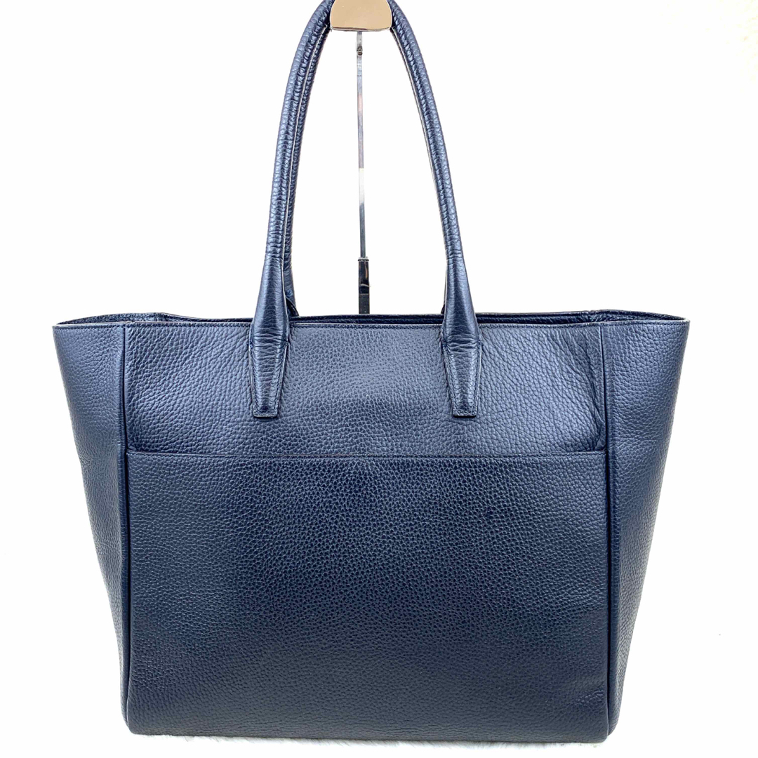 UNITED ARROWS(ユナイテッドアローズ)のユナイテッドアローズ ビジネストートバッグ オールレザー シボ革 YC016 メンズのバッグ(ビジネスバッグ)の商品写真