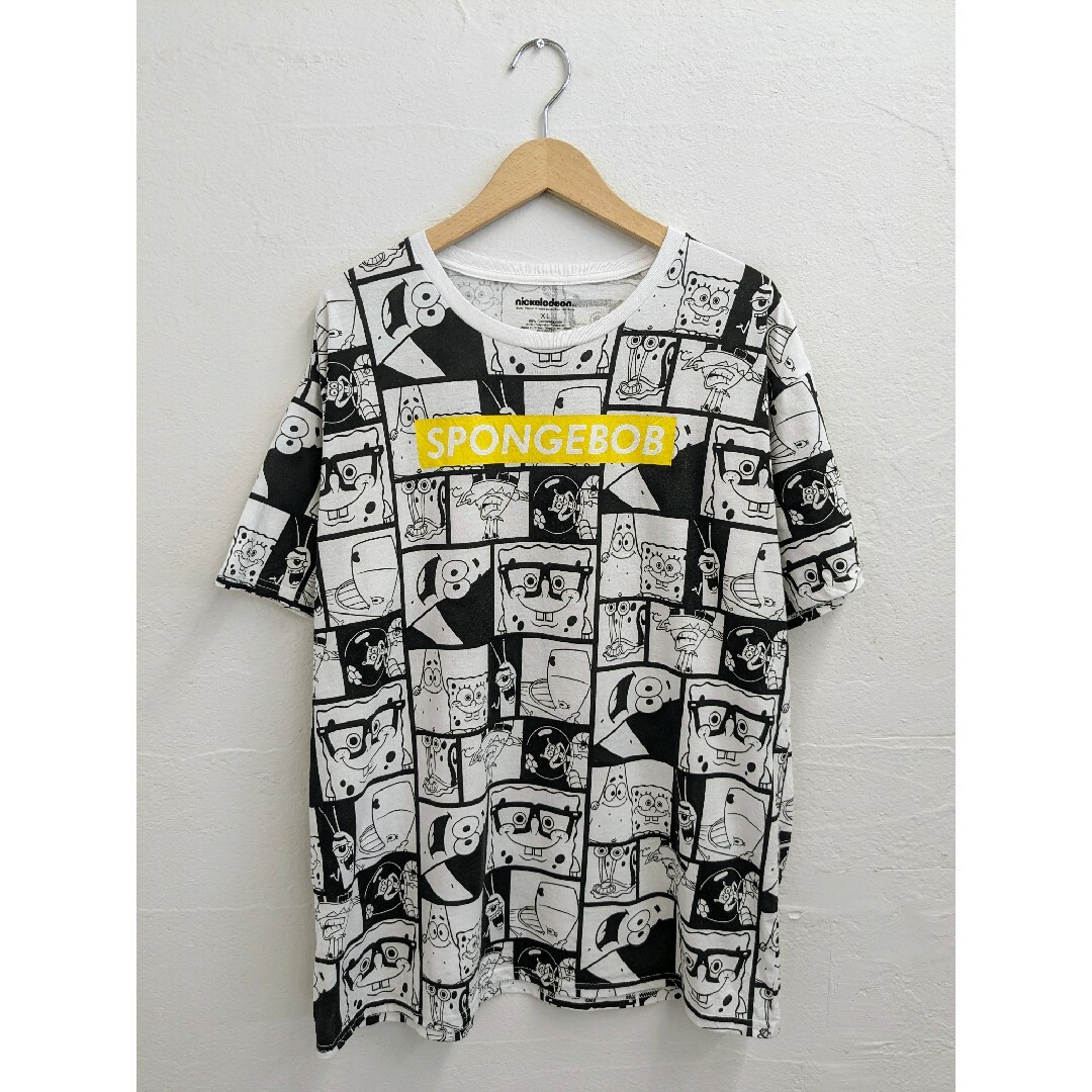 BEAMS(ビームス)のSPONGEBOB ALL PATTERN CHARACTER PRINTTEE メンズのトップス(Tシャツ/カットソー(半袖/袖なし))の商品写真