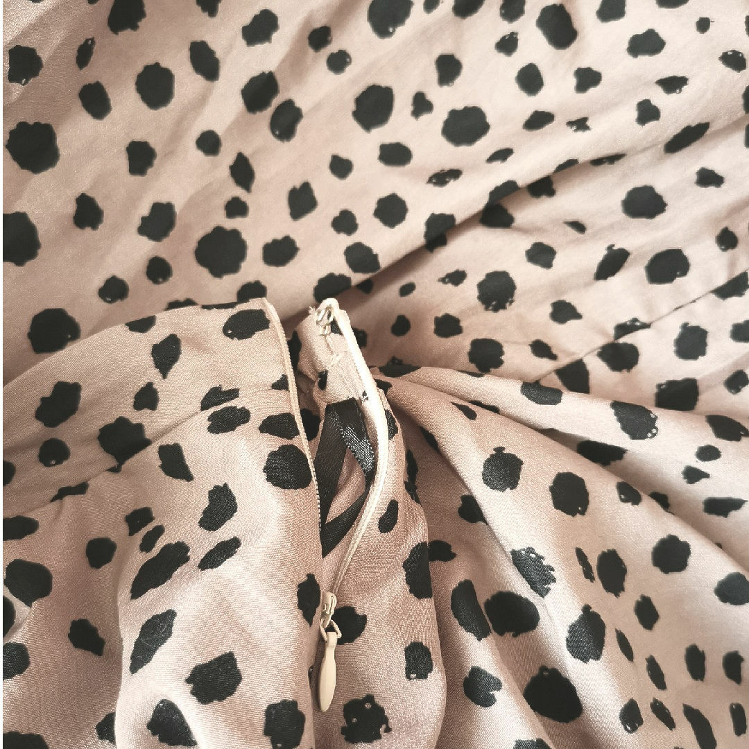 豹柄 ピンク ロングスカート レディースのスカート(ロングスカート)の商品写真