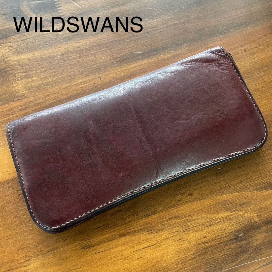 WILDSWANS ワイルドスワンズ　サーフス　長財布　ワインレッド メンズのファッション小物(長財布)の商品写真