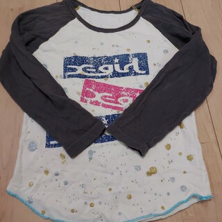 エックスガールステージス(X-girl Stages)の長袖Tシャツ　120　6T(Tシャツ/カットソー)