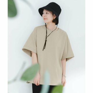 アーバンリサーチロッソ(URBAN RESEARCH ROSSO)の【L/BEIGE】F by ROSSO ダンボールコクーンオーバープルオーバー(カットソー(長袖/七分))