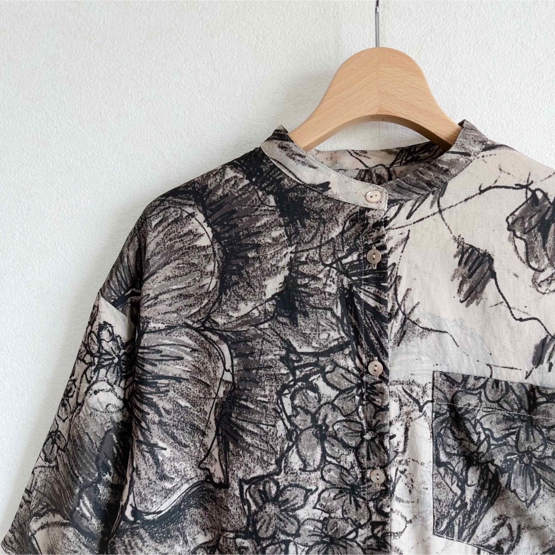 Ameri VINTAGE(アメリヴィンテージ)のKEITAMARUYAMA × AMERI シャツ パンツ セットアップ レディースのトップス(シャツ/ブラウス(半袖/袖なし))の商品写真