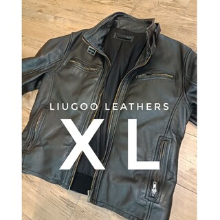 リューグーレザーズ(Liugoo Leathers)のliugoo leathers リューグーレザー レザージャケット シングル(レザージャケット)