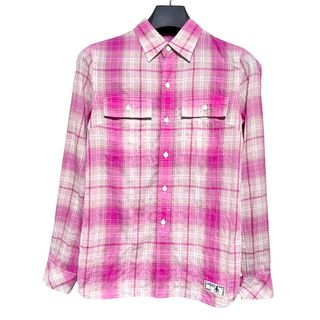 ヒステリックグラマー(HYSTERIC GLAMOUR)の匿名発送　美品　ヒステリックグラマー　オンブレチェックデザインシャツ　フリー(シャツ/ブラウス(長袖/七分))