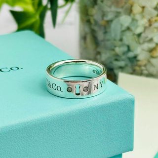 ティファニー(Tiffany & Co.)のTiffany ティファニー　リング　指輪　ロック　鍵穴　2P ダイヤ(リング(指輪))