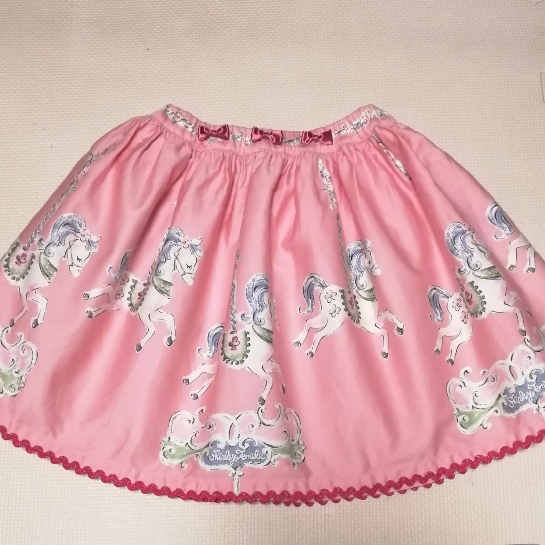 Shirley Temple(シャーリーテンプル)の120  シャーリーテンプル  カルーセルスカート キッズ/ベビー/マタニティのキッズ服女の子用(90cm~)(スカート)の商品写真