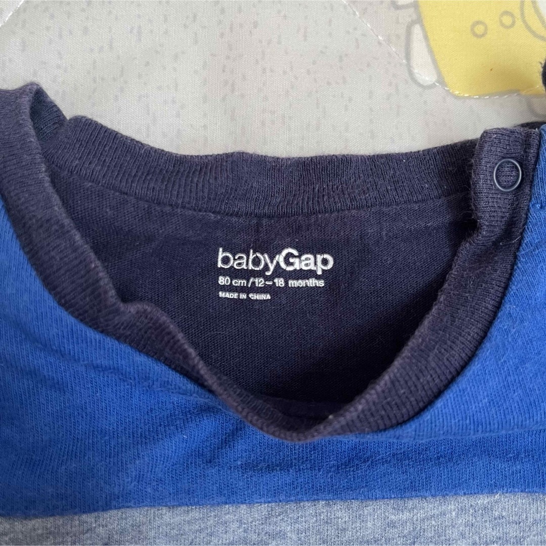 babyGAP(ベビーギャップ)のベビー服 ロンパース 男の子 80 CONVERSE babygap キッズ/ベビー/マタニティのベビー服(~85cm)(ロンパース)の商品写真