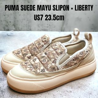 プーマ(PUMA)のPUMA LIBERTY プーマ マユ スリッポン 23.5cm 厚底 箱付き(スニーカー)