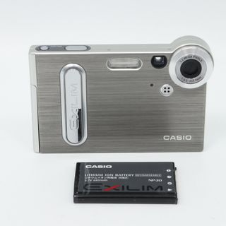 カシオ(CASIO)の【難品】CASIO デジタルカメラ EXILIM (エクシリム) EX-S3　シルバー(デジタル一眼)