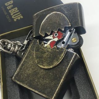 ジッポー(ZIPPO)のSHINJI ABE BETTY'S BLUE トリック エッグ オイルライター(タバコグッズ)