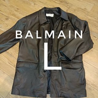 バルマン(BALMAIN)のバルマン BALMAIN Lサイズ シープスキン(レザージャケット)