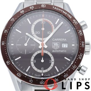 タグホイヤー(TAG Heuer)のタグ・ホイヤー カレラ タキメーター クロノグラフ ブラウン Carrera Tachymetre Chronograph CV2013.BA0794 箱 保証書 SS メンズ時計 ブラウン 仕上げ済 美品 【中古】(その他)