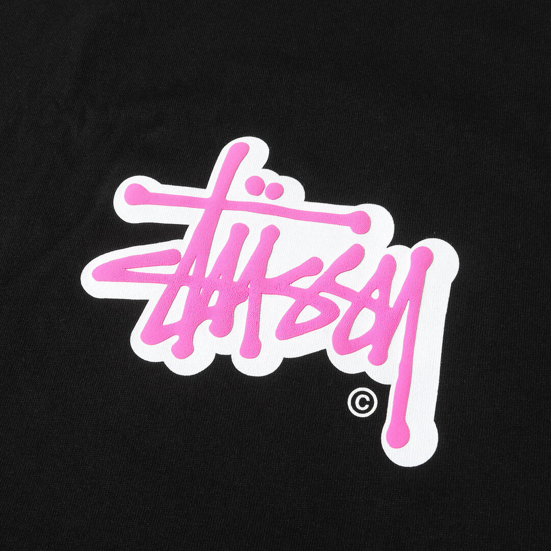 STUSSY(ステューシー)の新品同様 STUSSY ステューシー Tシャツ サイズ:XL ローカルカラー 上野チャプト限定 ストックロゴ クルーネック 半袖Tシャツ ブラック 黒 トップス カットソー【メンズ】【中古】 メンズのトップス(Tシャツ/カットソー(半袖/袖なし))の商品写真