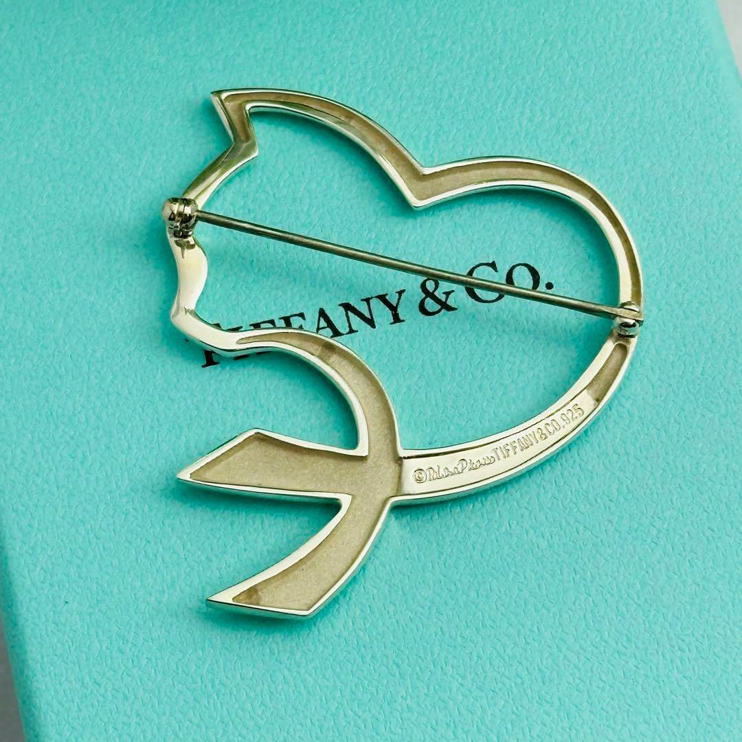 Tiffany & Co.(ティファニー)のTiffany ティファニー　ブローチ　キャット　猫　ハート レディースのアクセサリー(ブローチ/コサージュ)の商品写真