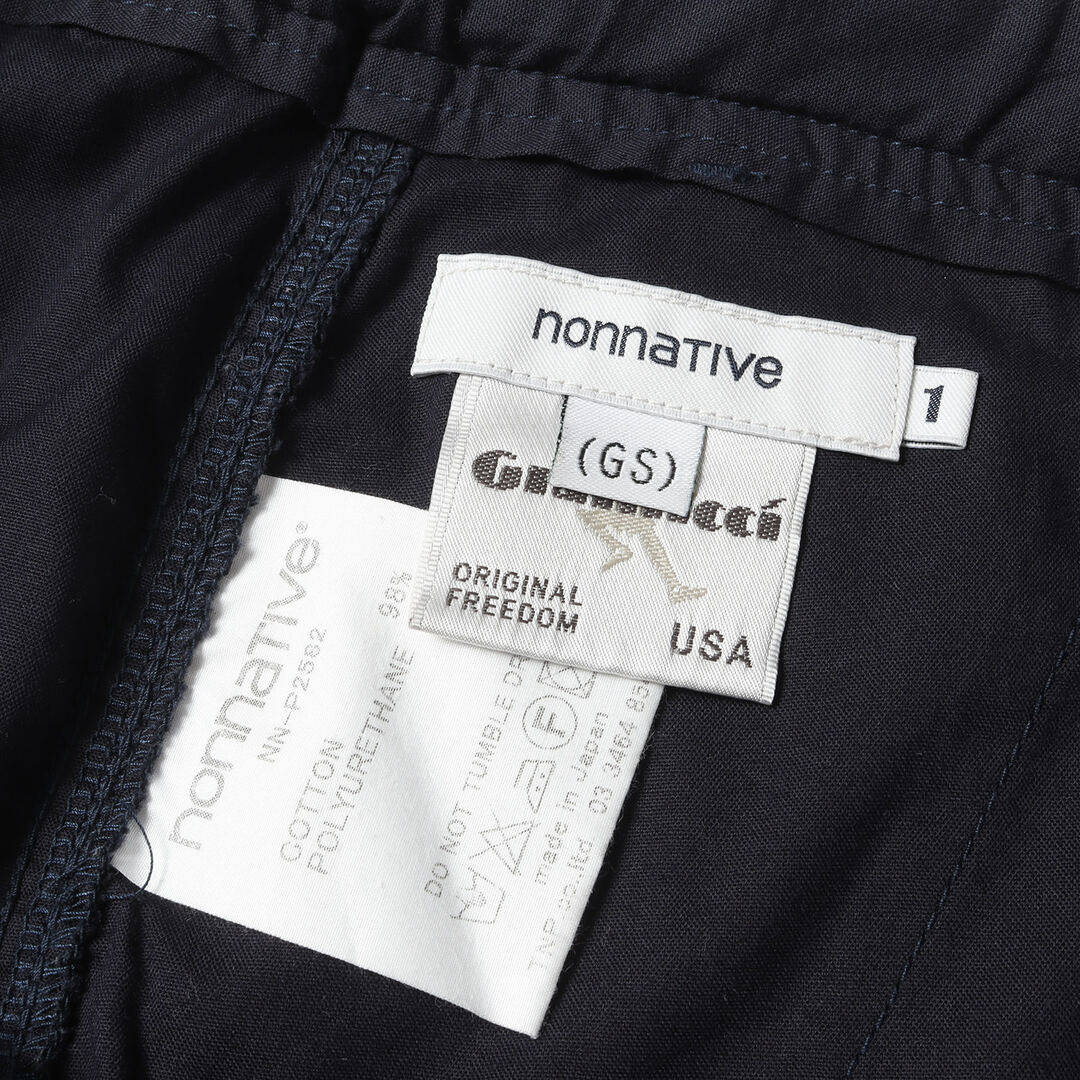 nonnative(ノンネイティブ)のNONNATIVE ノンネイティブ パンツ サイズ:S GRAMICCI B JIRUSHI YOSHIDA GS ストエッチ クライミング イージーパンツ CLIMBER PANT ネイビー 紺 コラボ ボトムス ズボン【メンズ】【中古】 メンズのパンツ(その他)の商品写真