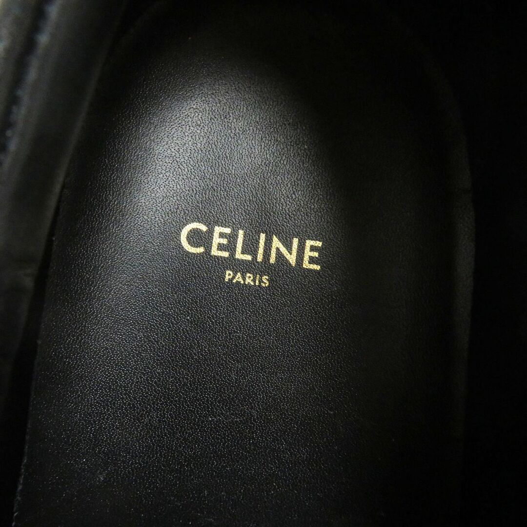 celine(セリーヌ)の極美品□CELINE/セリーヌ TR01L TRIOMPHE トリオンフ 総柄 レースアップ レザー ローカットスニーカー レッド×ブラック 40 箱付き メンズ メンズの靴/シューズ(スニーカー)の商品写真