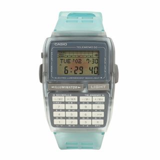 カシオ(CASIO)の新品 CASIO カシオ 90s Disney データバンク ディズニーストア限定 ミッキーマウス モデル DATABANK DBC-63 / デッドストック ウォッチ クリアブルー 時計 【メンズ】(その他)