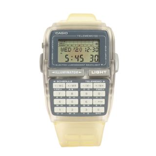 カシオ(CASIO)の新品 CASIO カシオ 90s Disney データバンク ディズニーストア限定 ミッキーマウス モデル DATABANK DBC-63 / デッドストック クリアグレー 1998年 【メンズ】(その他)