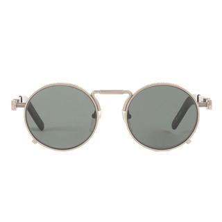 新品 Supreme シュプリーム 19SS Jean Paul Gaultier ジャンポール・ゴルチエ ラウンドレンズ サングラス Sunglasses シルバーフレーム グレーレンズ コラボ アイテム【メンズ】