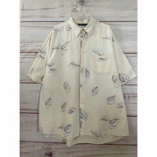 ノーティカ(NAUTICA)の90s 古着　ノーティカ　BDシャツ　半袖シャツ　柄シャツ　アロハシャツ(シャツ)