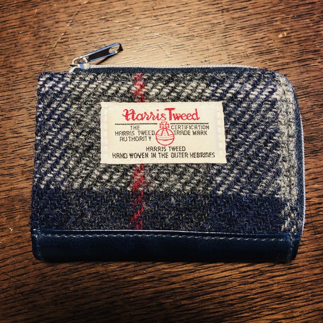 Harris Tweed(ハリスツイード)のハリスツイード　パスケース　小銭入れ レディースのファッション小物(名刺入れ/定期入れ)の商品写真