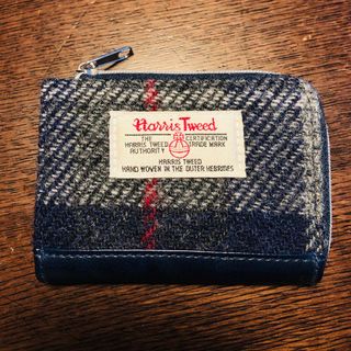 ハリスツイード(Harris Tweed)のハリスツイード　パスケース　小銭入れ(名刺入れ/定期入れ)