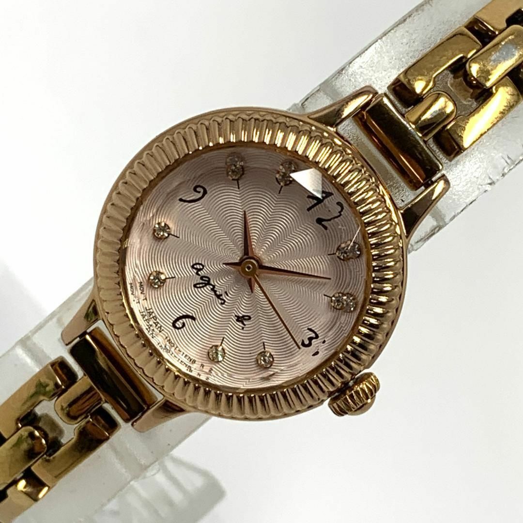 agnes b.(アニエスベー)の325 稼働品 agnes b アニエスベー レディース 腕時計 ラウンド 人気 レディースのファッション小物(腕時計)の商品写真