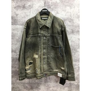 ネイバーフッド(NEIGHBORHOOD)のNEIGHBORHOOD SAVAGE DENIM TYPE-1 JACKET ネイバーフッド サベージデニム ジャケット 24SS BLACK【3699-004】(Gジャン/デニムジャケット)