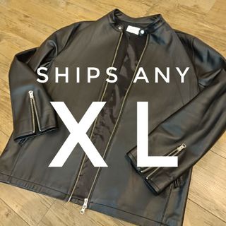 SHIPS - SHIPS any  シップス シングルライダース シープスキン