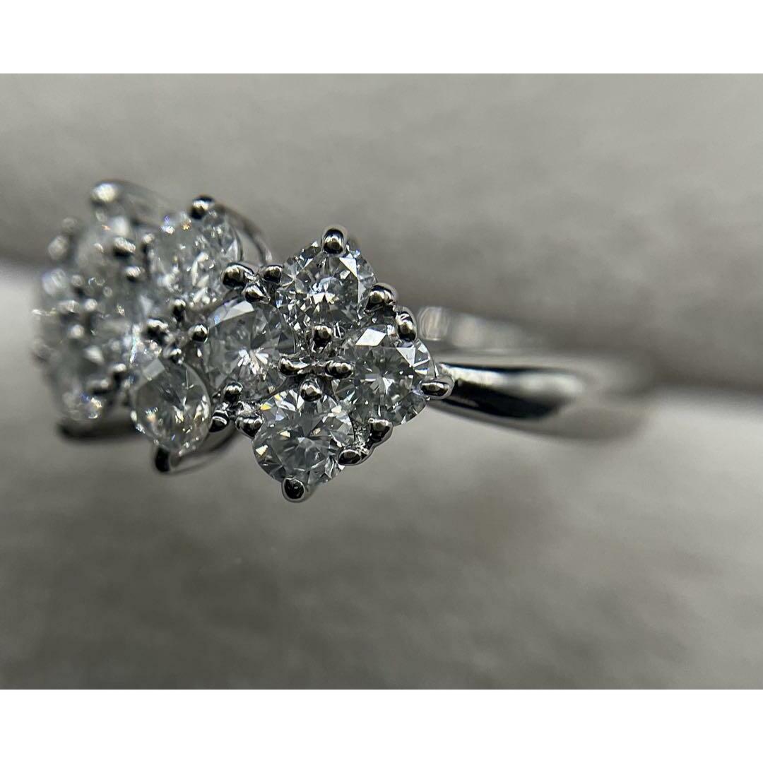 JC223★高級 ダイヤモンド1.1ct プラチナ リング レディースのアクセサリー(リング(指輪))の商品写真