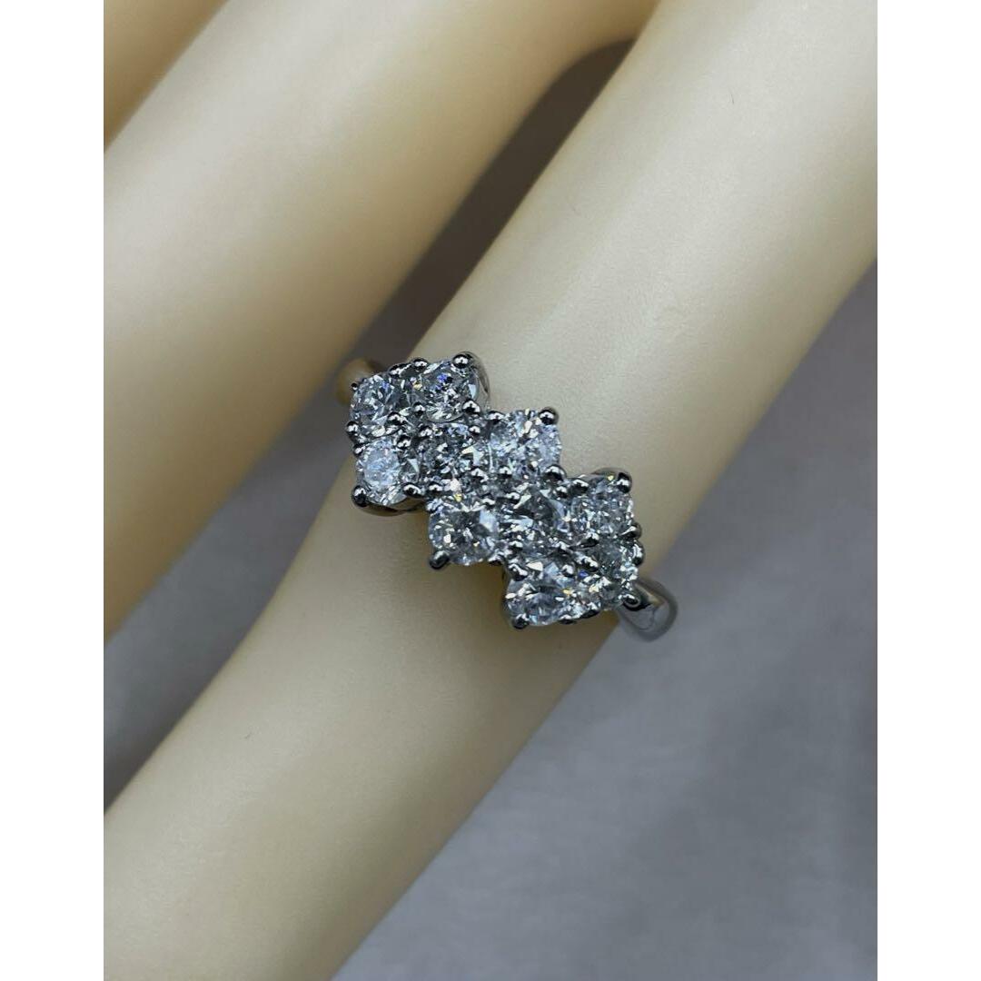 JC223★高級 ダイヤモンド1.1ct プラチナ リング レディースのアクセサリー(リング(指輪))の商品写真