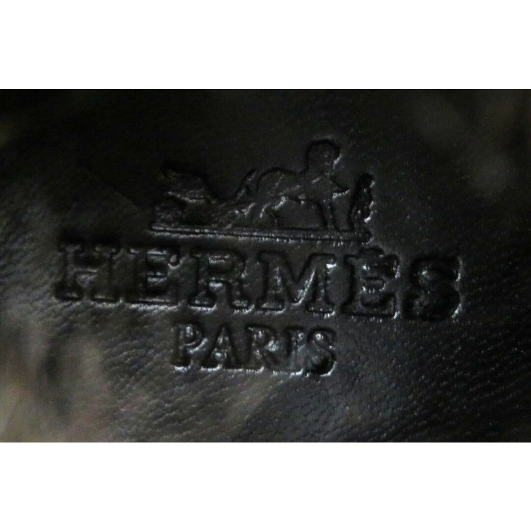 Hermes(エルメス)の美品★ HERMES エルメス ベルトデザイン ポインテッドトゥ FOXファー レザー アンクルブーツ レディース ブラック×ブラウン 36 イタリア製 レディースの靴/シューズ(ブーツ)の商品写真