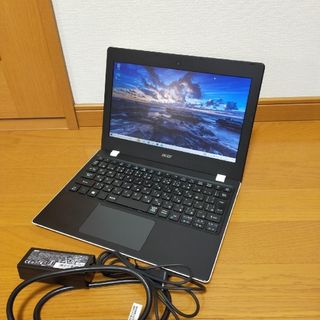 エイサー(Acer)のノートパソコン 白 11インチ Acer Aspire One A01-132(ノートPC)