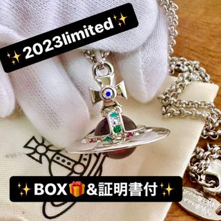 ヴィヴィアンウエストウッド(Vivienne Westwood)の激レア限定/未使用Viviennewestwoodタイニーオーブ/ダークパープル(ネックレス)