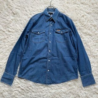 アーペーセー(A.P.C)の【A.P.C.】アーペーセー carhartt コラボ L デニムシャツ 長袖(シャツ)