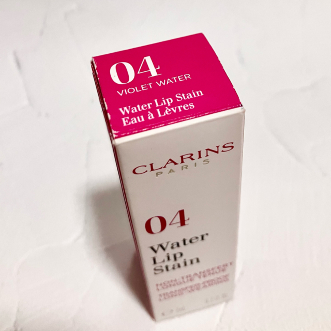 CLARINS(クラランス)のクラランス  ウォーターリップステイン　04 　バイオレットウォーター コスメ/美容のベースメイク/化粧品(口紅)の商品写真