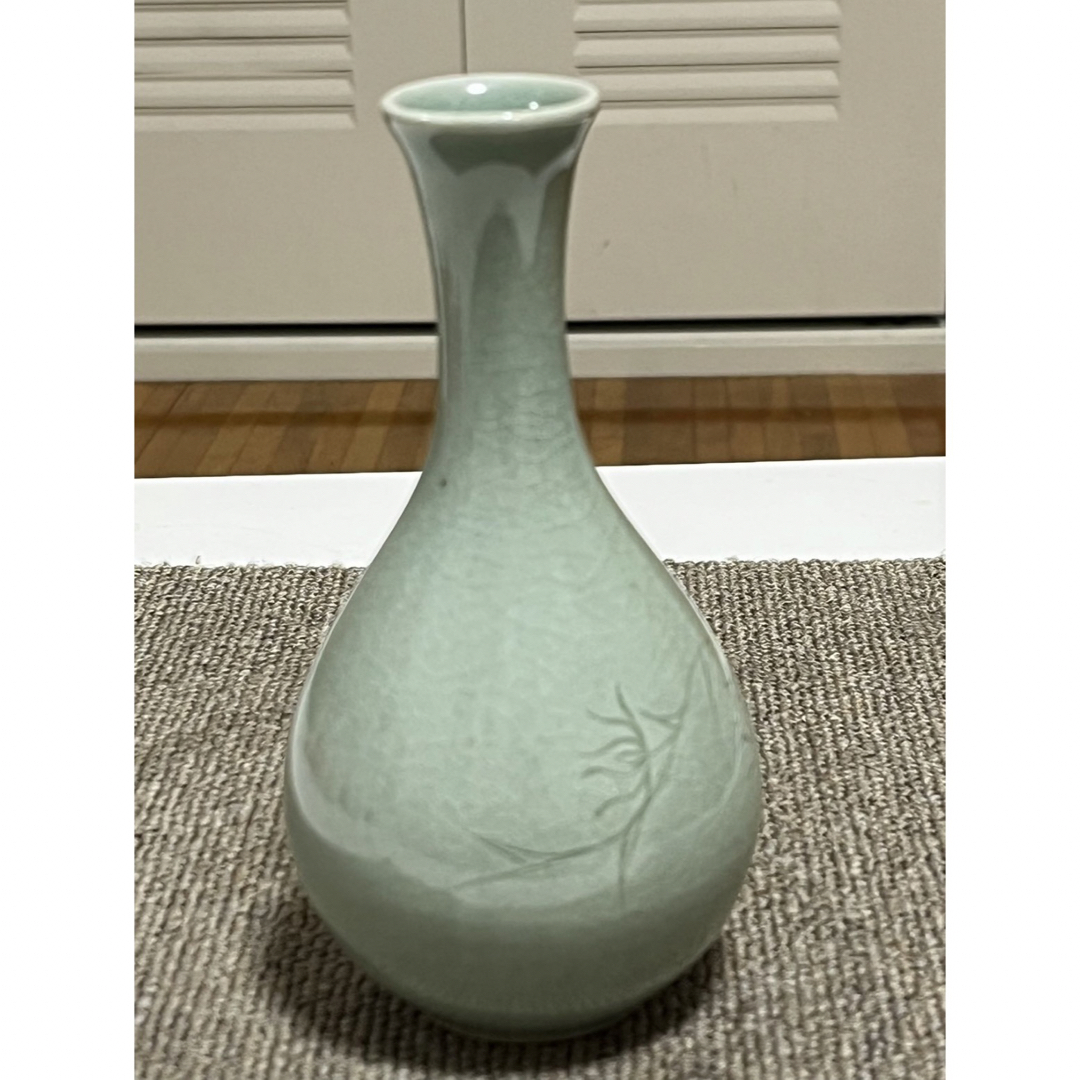 高麗青磁【華道】花入れ 茶道 茶道具 花瓶 花器 おしゃれ 高麗青磁【華道】花入れ 茶道 茶道具 花瓶 花器 おしゃれ
