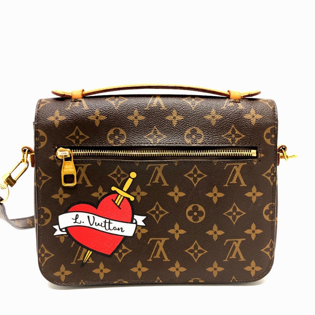 LOUIS VUITTON(ルイヴィトン)のルイヴィトン LOUIS VUITTON ポシェットメティスMM パッチーズ 2WAYバッグ ハンドバッグ モノグラムキャンバス ブラウン レディースのバッグ(ハンドバッグ)の商品写真