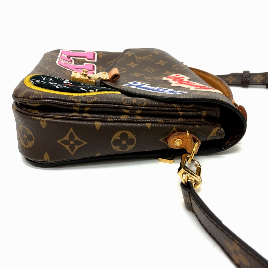 LOUIS VUITTON(ルイヴィトン)のルイヴィトン LOUIS VUITTON ポシェットメティスMM パッチーズ 2WAYバッグ ハンドバッグ モノグラムキャンバス ブラウン レディースのバッグ(ハンドバッグ)の商品写真