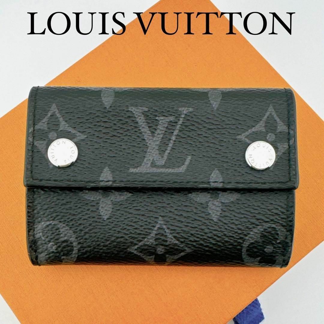 LOUIS VUITTON(ルイヴィトン)のルイヴィトン モノグラム エクリプス ディスカバリー  折り財布 ICチップ レディースのファッション小物(財布)の商品写真