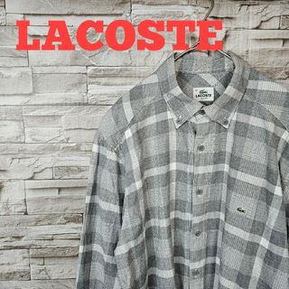 ラコステ(LACOSTE)のラコステ LACOSTE SLIMFIT トップス 長袖 シャツ(シャツ)