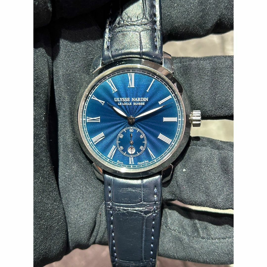 ULYSSE NARDIN(ユリスナルダン)のULYSSE NARDIN(ユリス ナルダン)・クラシコ【2019年1月印】 メンズの時計(腕時計(アナログ))の商品写真