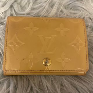 ルイヴィトン(LOUIS VUITTON)のLouis vuitton 名刺入れ ヴェルニ(名刺入れ/定期入れ)