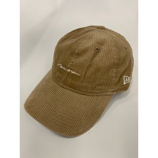 ニューエラー(NEW ERA)のニューエラ  コーデュロイ　筆記体ロゴ　手書き風　9THIRTY キャップ(キャップ)