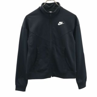 ナイキ(NIKE)のナイキ トレーニング ジャージ ジャケット S 黒 NIKE メンズ 古着 【240402】 メール便可(トレーニング用品)